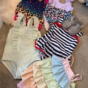 5 Toddler Swimsuits 🌴 2-3T